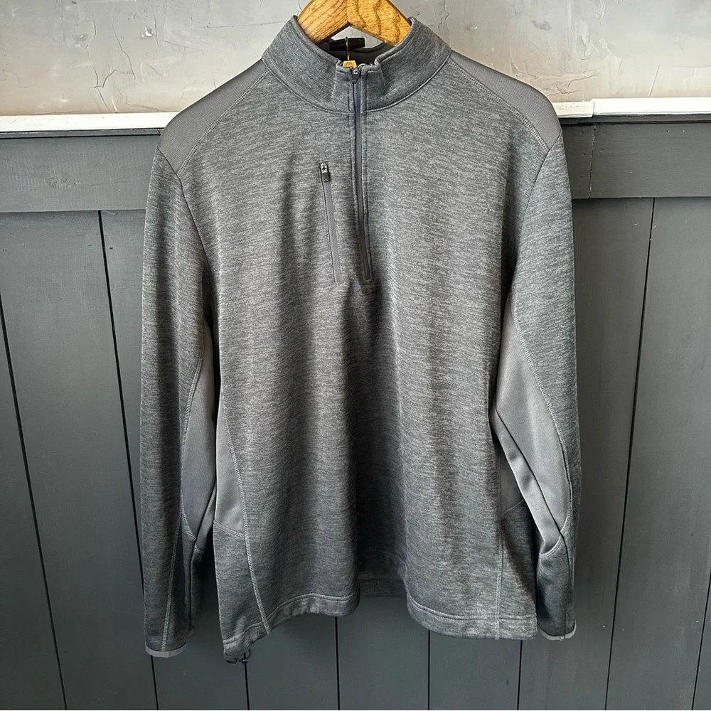 Callaway 1/4 Zip Golf Pullover, Gray, Size XL‎